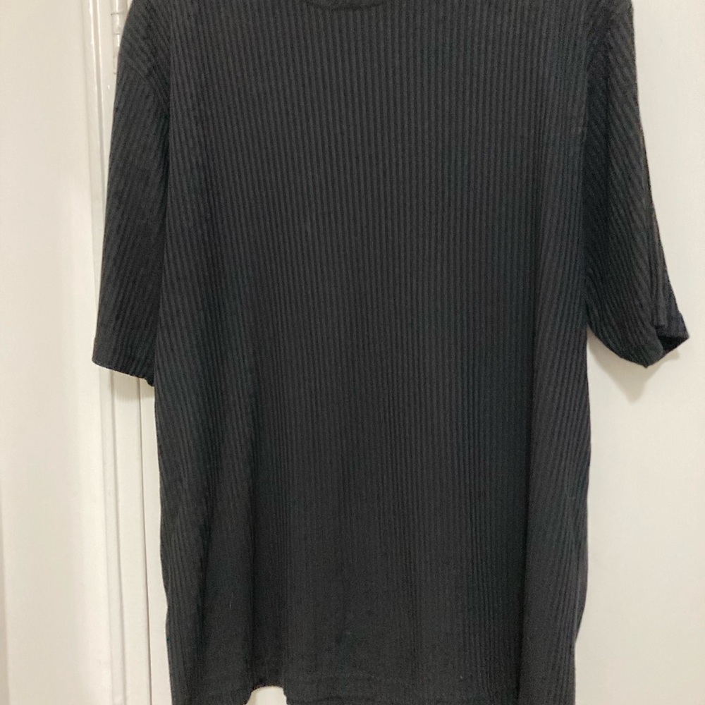 AXCESS Men's Black Short Sleeve Solid T Shirt Size XXL